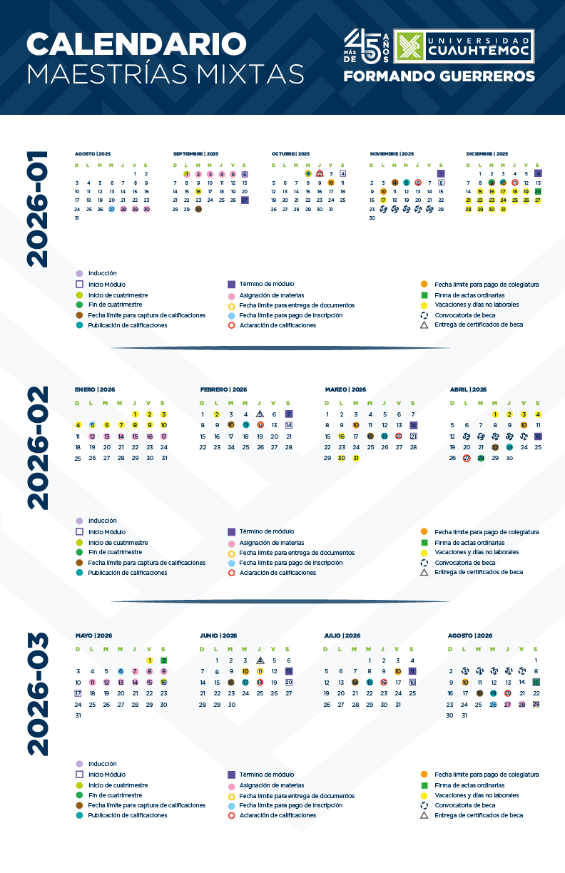 Calendario-maestrias-mixtas-2026